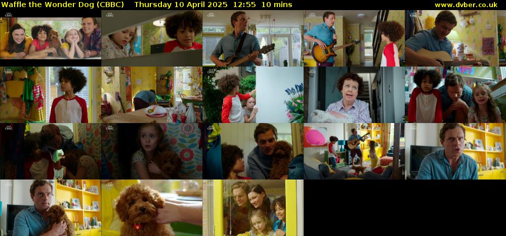 Waffle the Wonder Dog (CBBC) Thursday 10 April 2025 12:55 - 13:05