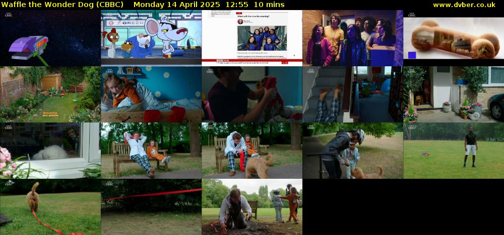 Waffle the Wonder Dog (CBBC) Monday 14 April 2025 12:55 - 13:05