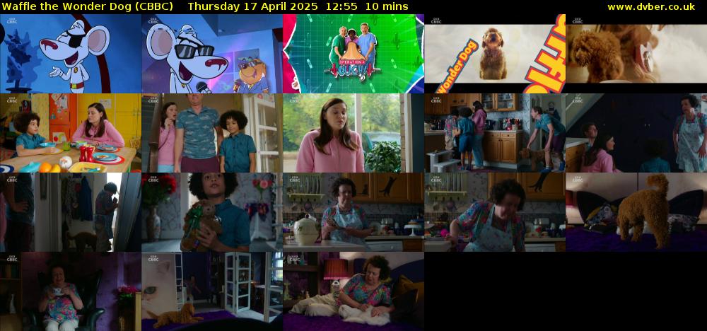 Waffle the Wonder Dog (CBBC) Thursday 17 April 2025 12:55 - 13:05