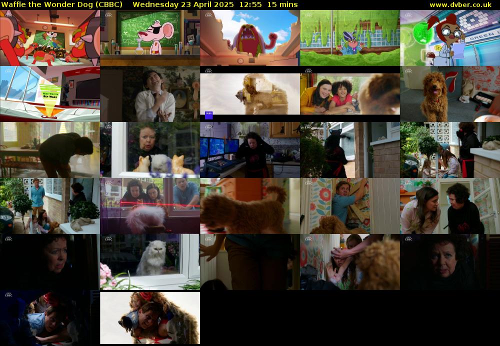 Waffle the Wonder Dog (CBBC) Wednesday 23 April 2025 12:55 - 13:10