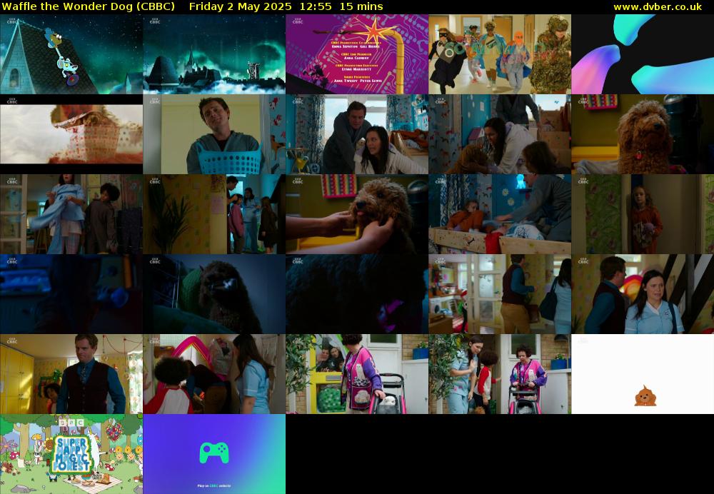 Waffle the Wonder Dog (CBBC) Friday 2 May 2025 12:55 - 13:10