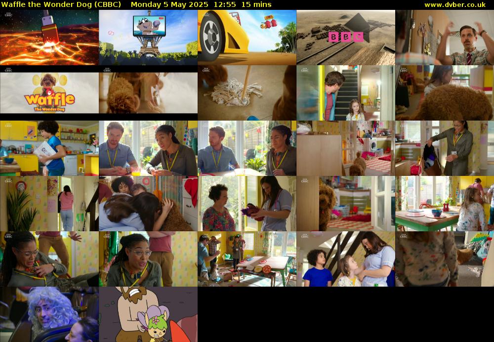 Waffle the Wonder Dog (CBBC) Monday 5 May 2025 12:55 - 13:10