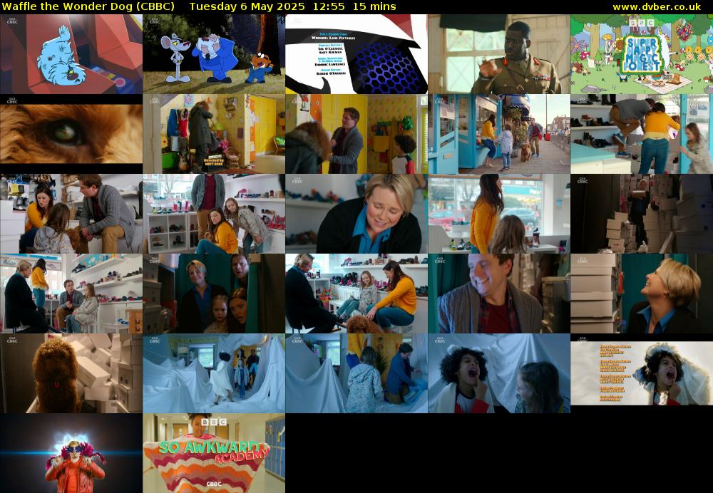 Waffle the Wonder Dog (CBBC) Tuesday 6 May 2025 12:55 - 13:10