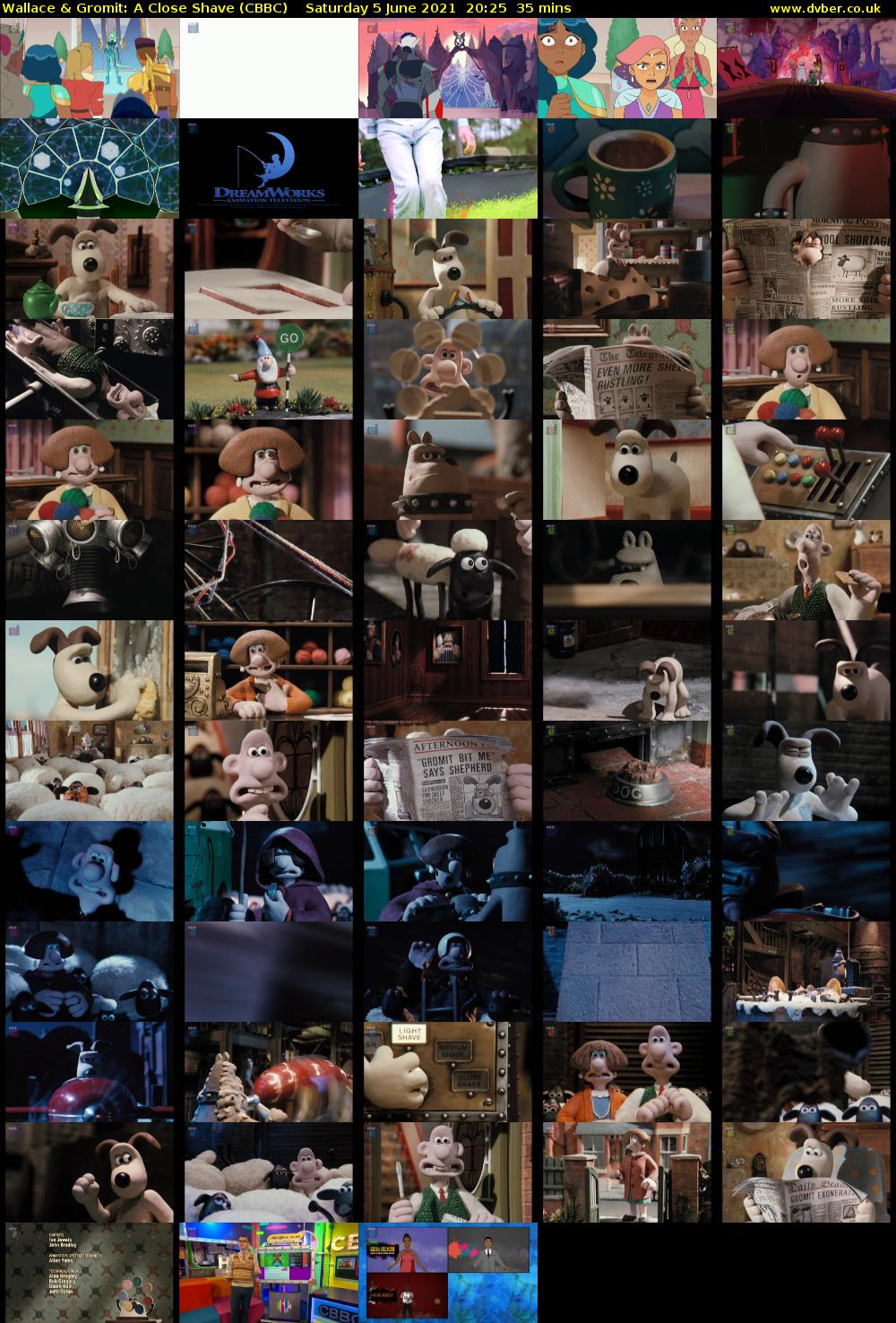 Wallace & Gromit: A Close Shave (CBBC) Saturday 5 June 2021 20:25 - 21:00
