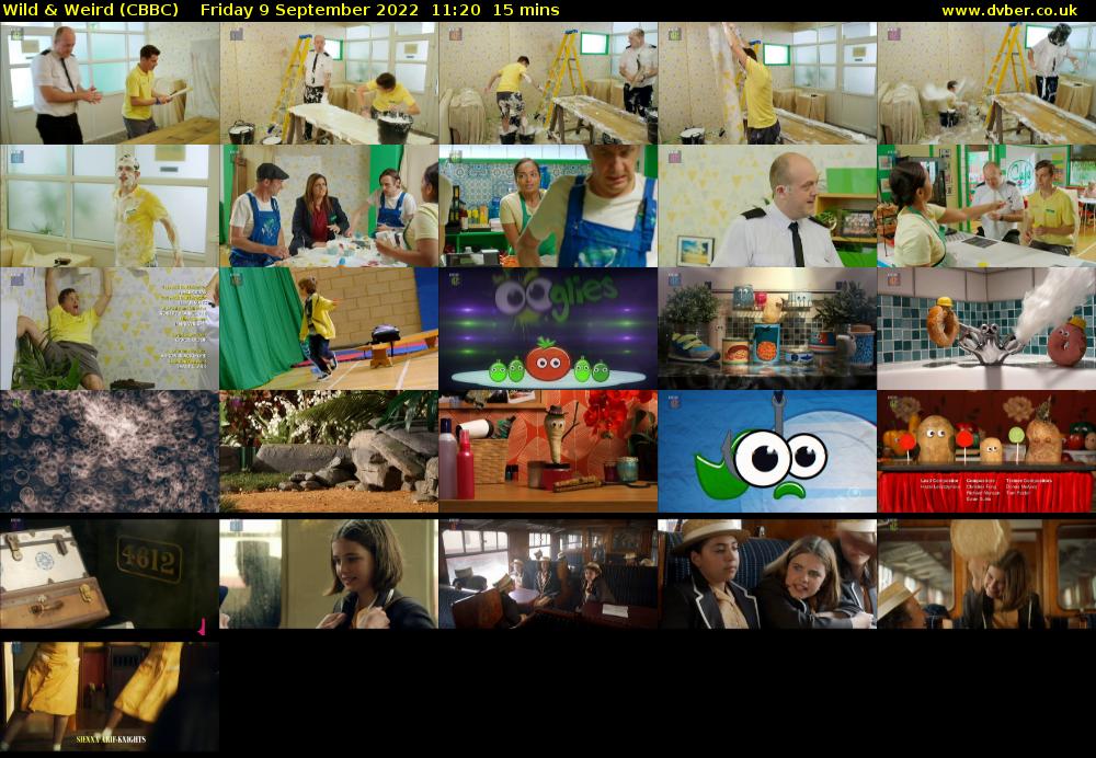 Wild & Weird (CBBC) Friday 9 September 2022 11:20 - 11:35