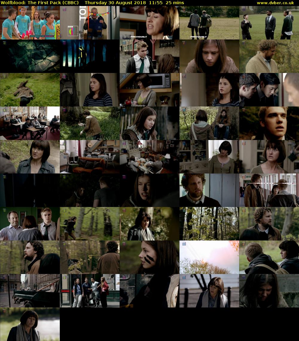 Wolfblood: The First Pack (CBBC) Thursday 30 August 2018 11:55 - 12:20