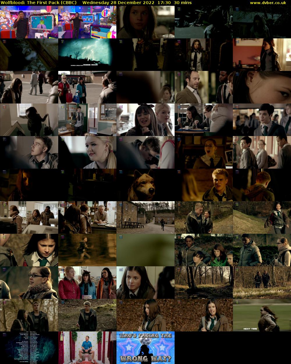Wolfblood: The First Pack (CBBC) Wednesday 28 December 2022 17:30 - 18:00