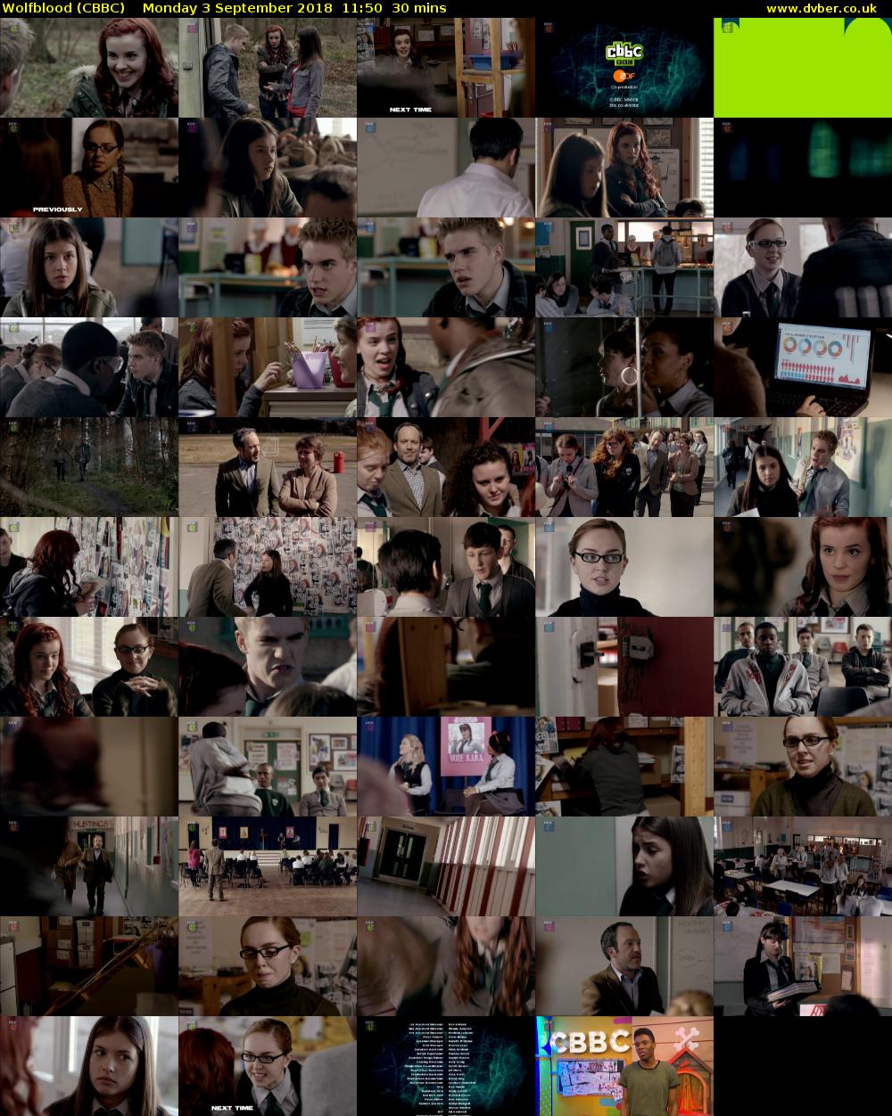 Wolfblood (CBBC) Monday 3 September 2018 11:50 - 12:20