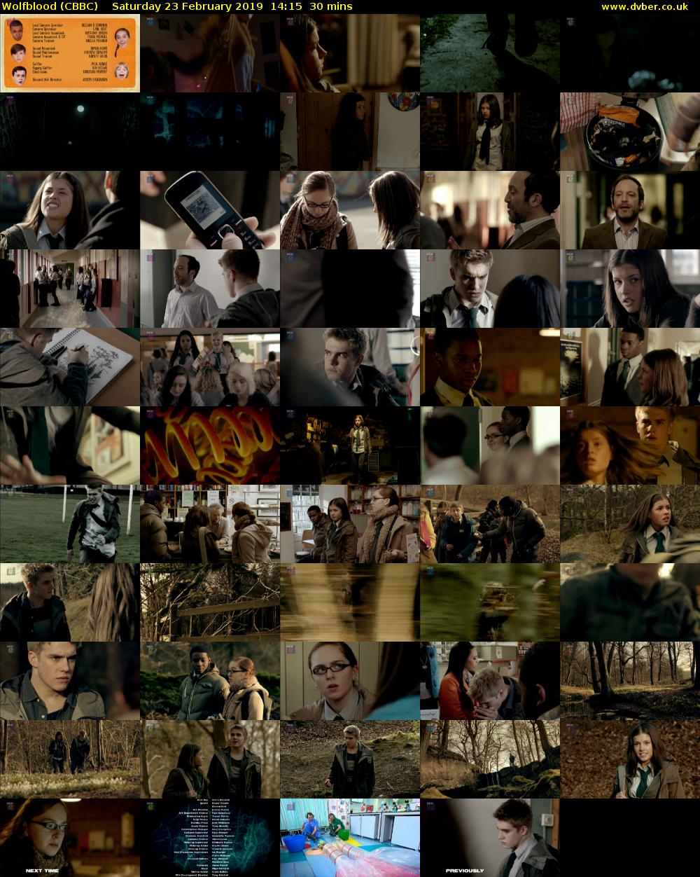 Wolfblood (CBBC) Saturday 23 February 2019 14:15 - 14:45