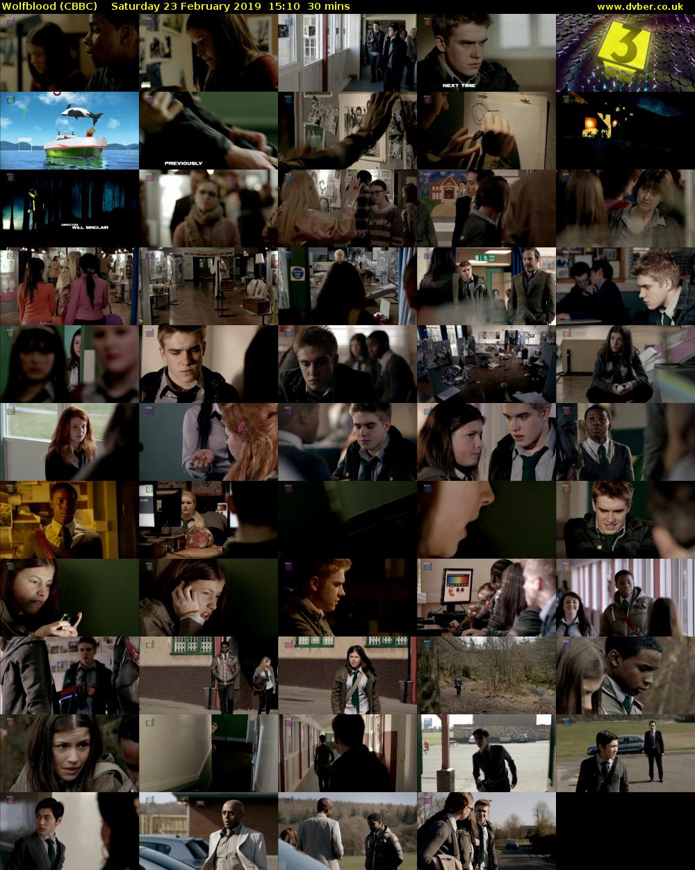 Wolfblood (CBBC) Saturday 23 February 2019 15:10 - 15:40