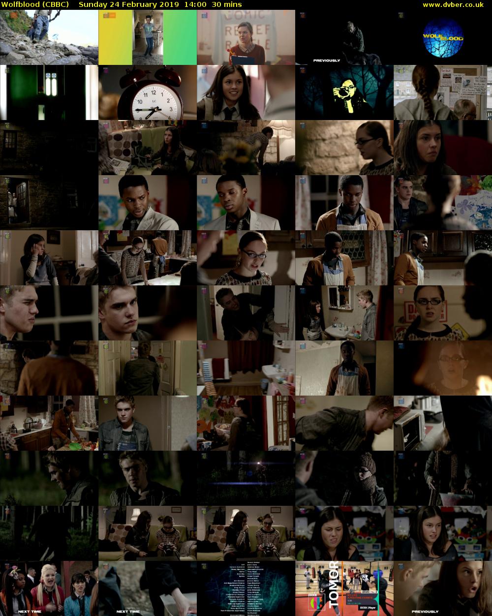 Wolfblood (CBBC) Sunday 24 February 2019 14:00 - 14:30