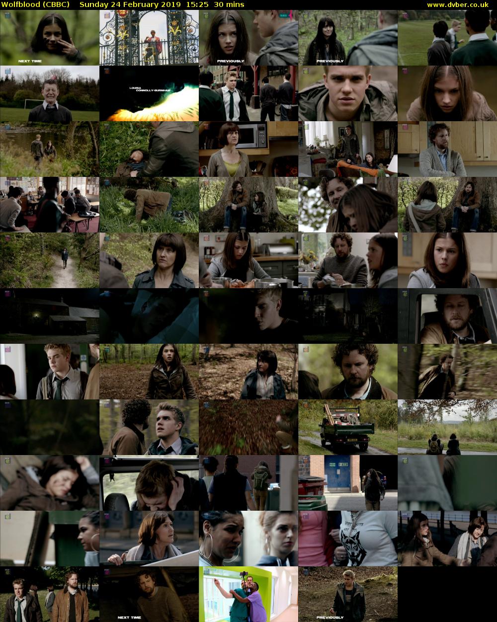 Wolfblood (CBBC) Sunday 24 February 2019 15:25 - 15:55