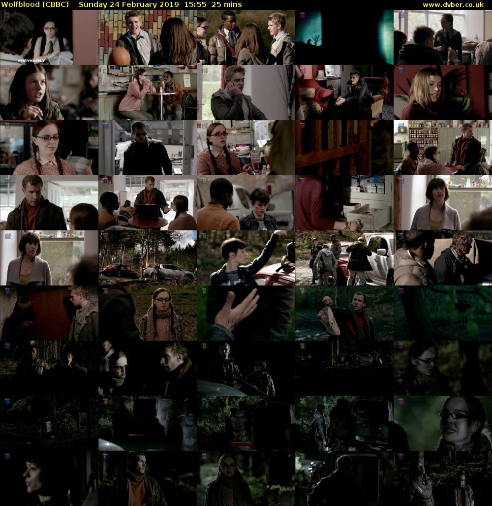 Wolfblood (CBBC) Sunday 24 February 2019 15:55 - 16:20