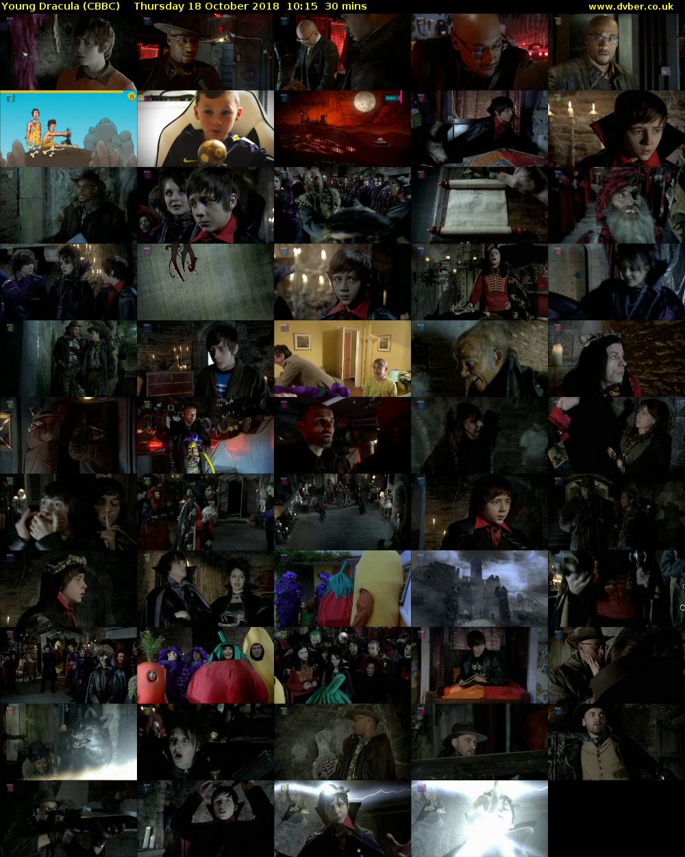 Young Dracula (CBBC) Thursday 18 October 2018 10:15 - 10:45