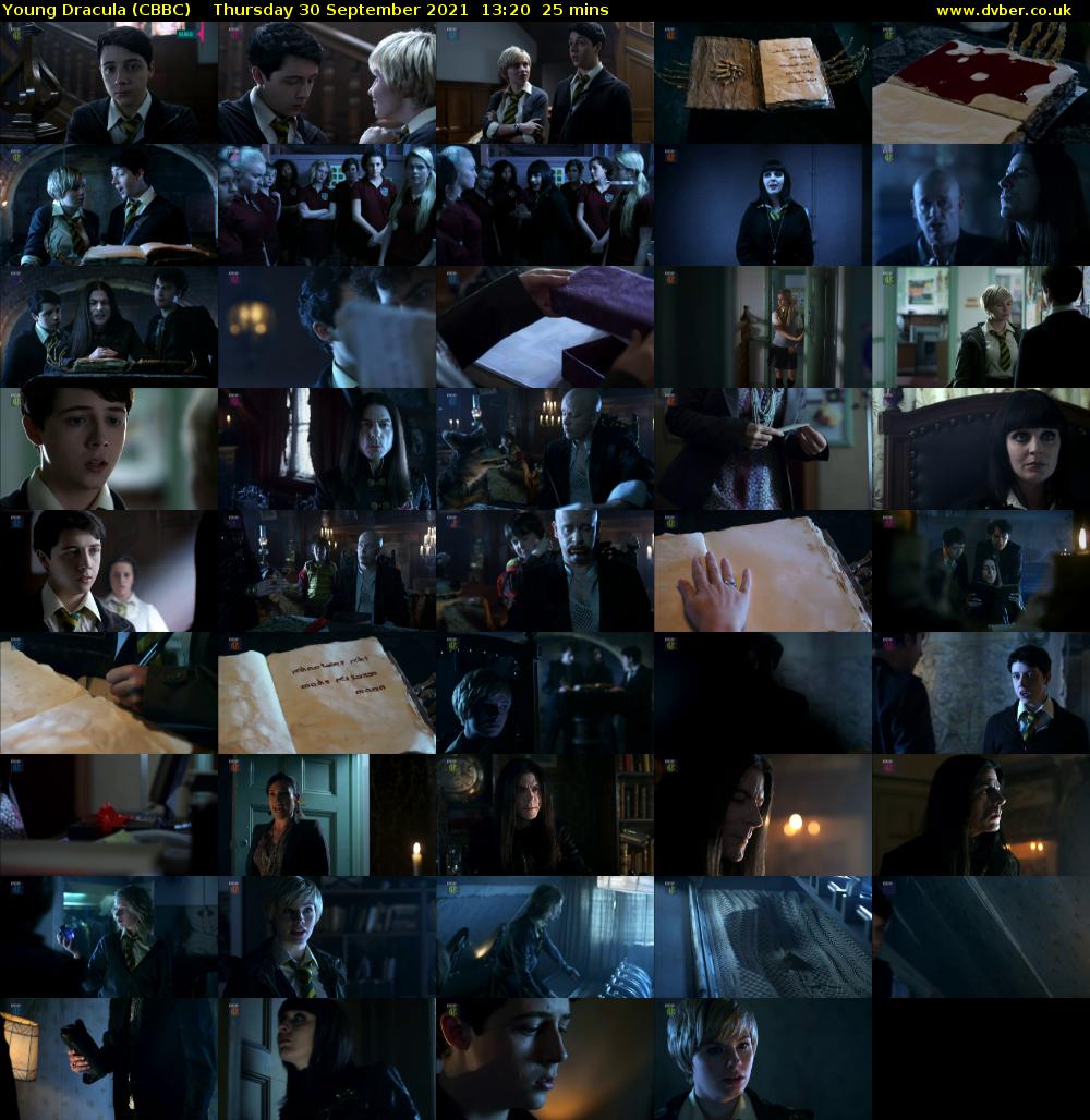 Young Dracula (CBBC) Thursday 30 September 2021 13:20 - 13:45