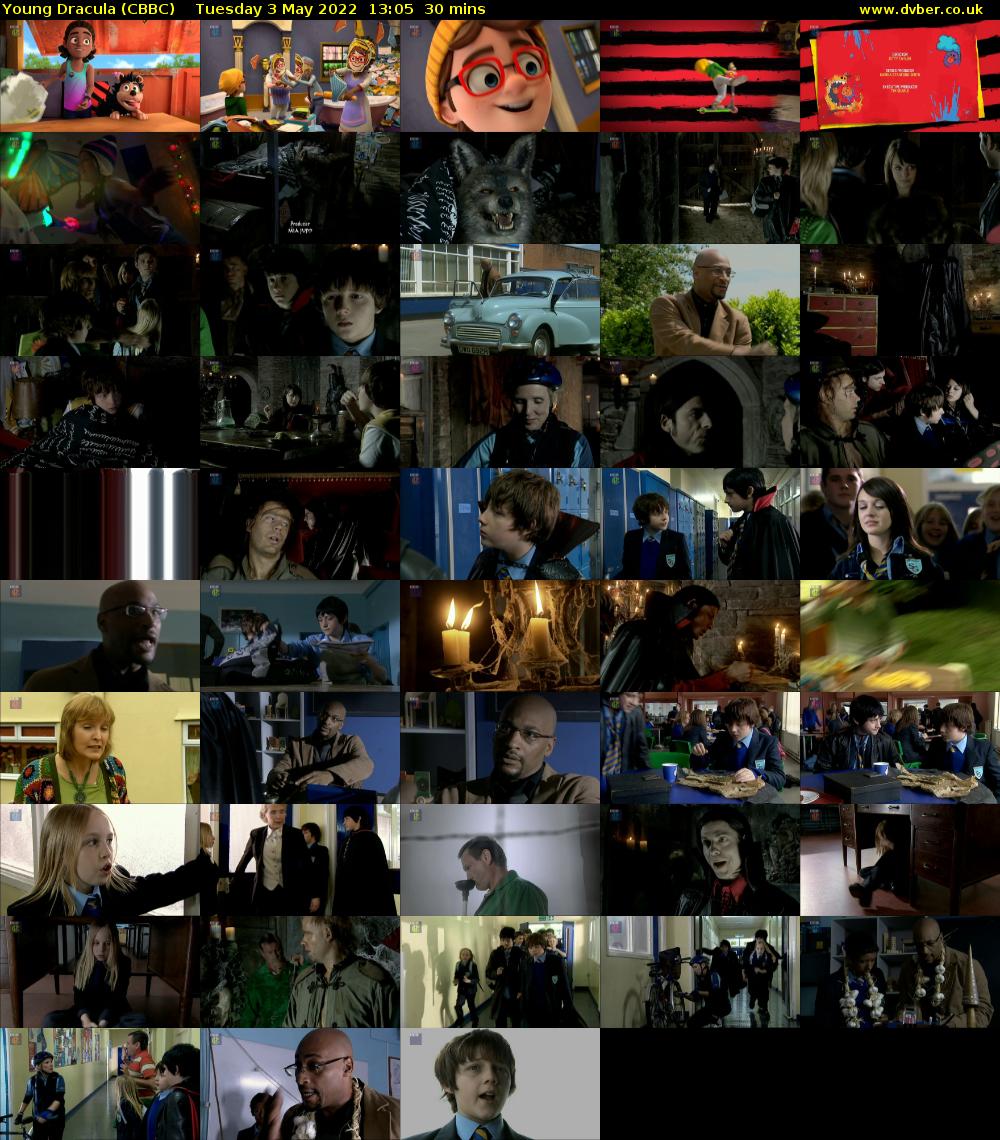 Young Dracula (CBBC) Tuesday 3 May 2022 13:05 - 13:35
