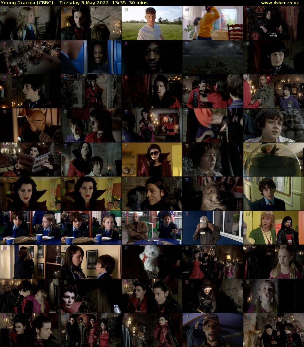 Young Dracula (CBBC) Tuesday 3 May 2022 13:35 - 14:05
