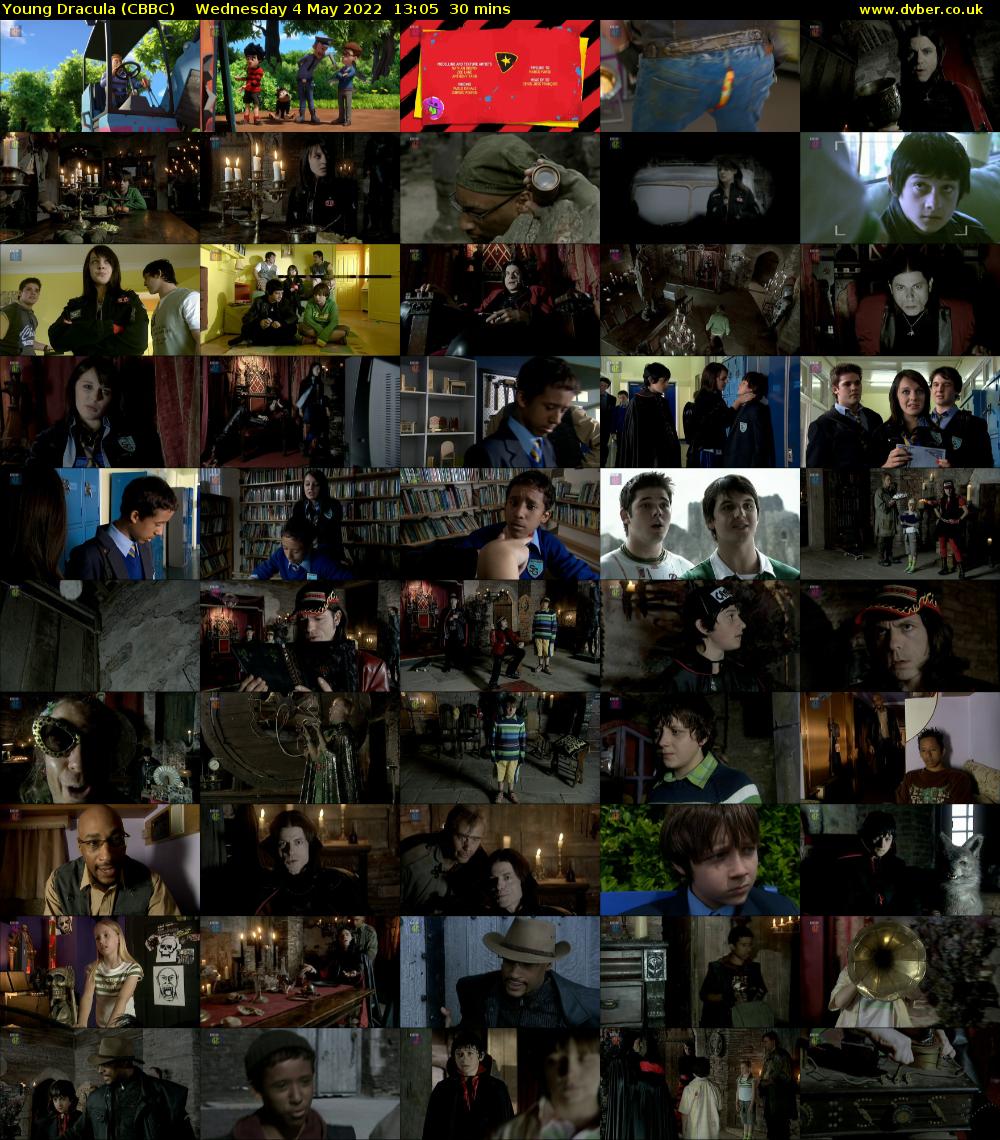 Young Dracula (CBBC) Wednesday 4 May 2022 13:05 - 13:35