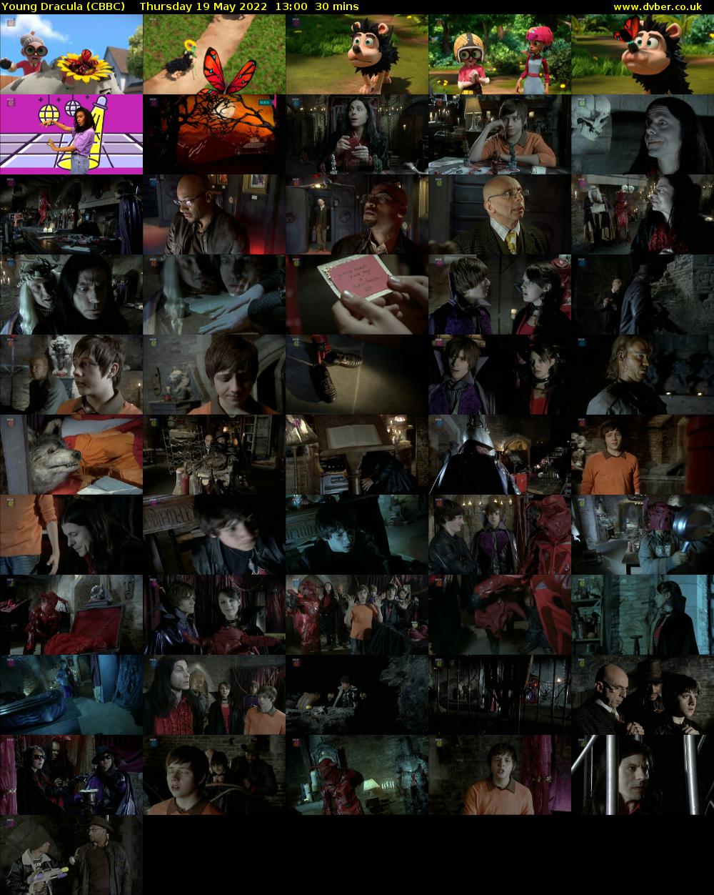 Young Dracula (CBBC) Thursday 19 May 2022 13:00 - 13:30