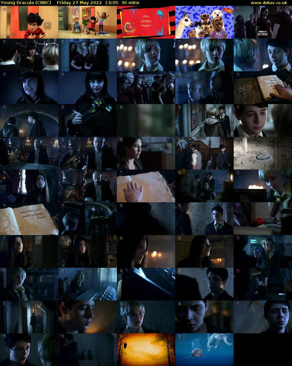 Young Dracula (CBBC) Friday 27 May 2022 13:05 - 13:35
