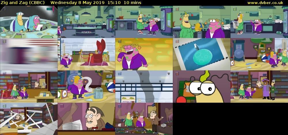Zig and Zag (CBBC) Wednesday 8 May 2019 15:10 - 15:20