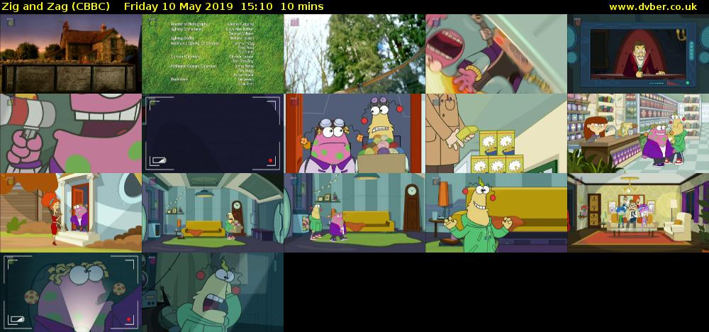 Zig and Zag (CBBC) Friday 10 May 2019 15:10 - 15:20