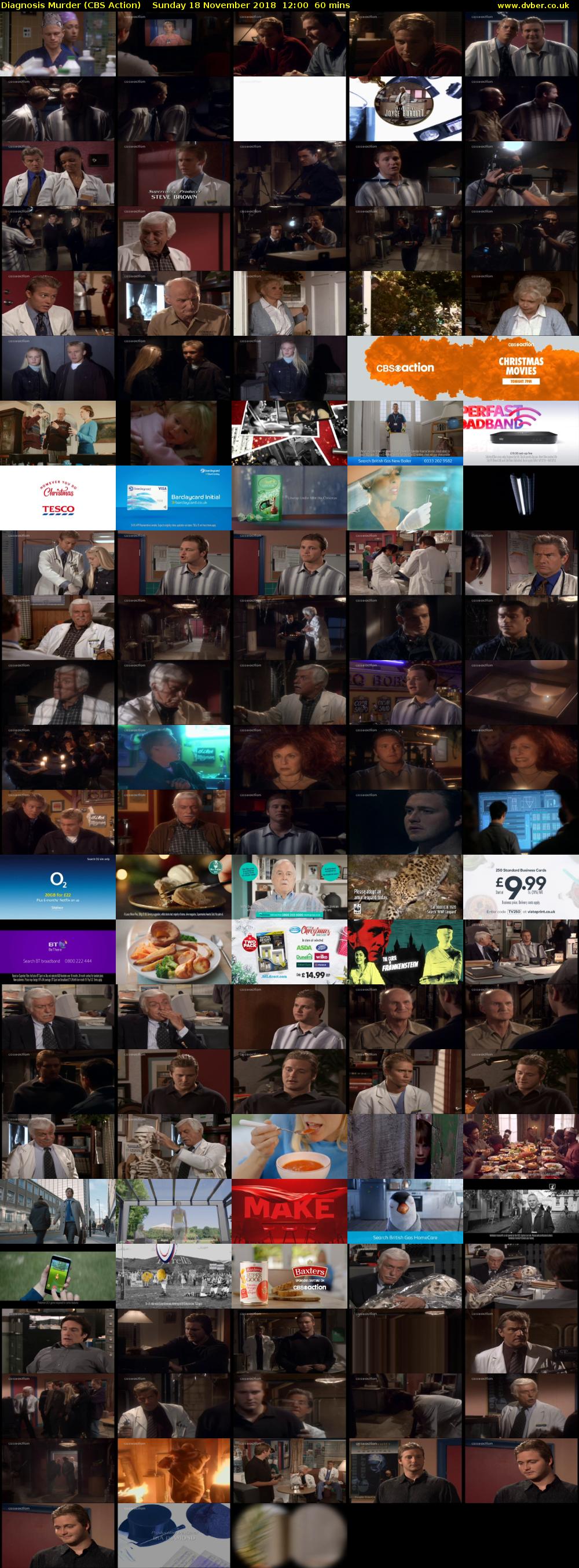 Diagnosis Murder (CBS Action) Sunday 18 November 2018 12:00 - 13:00