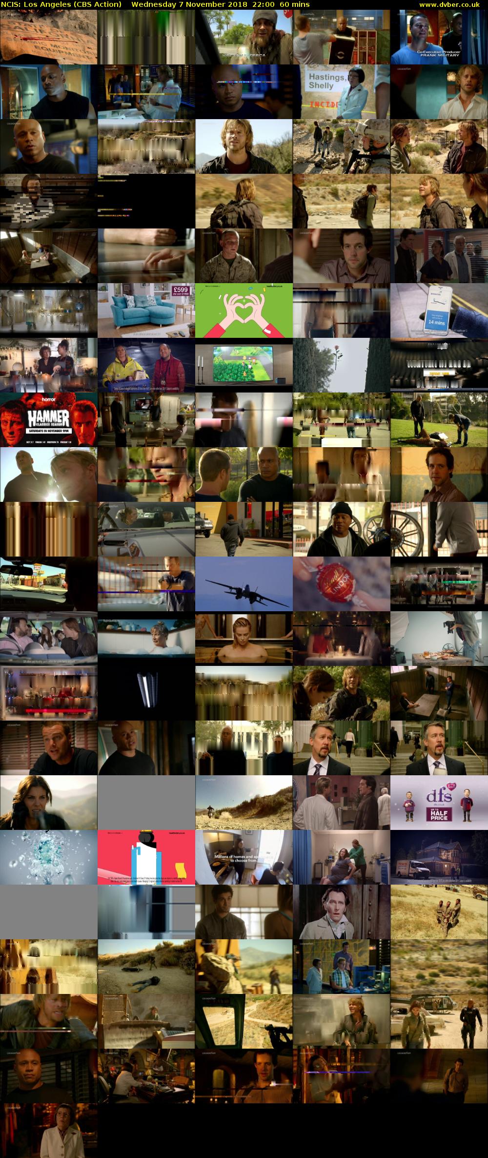 NCIS: Los Angeles (CBS Action) Wednesday 7 November 2018 22:00 - 23:00