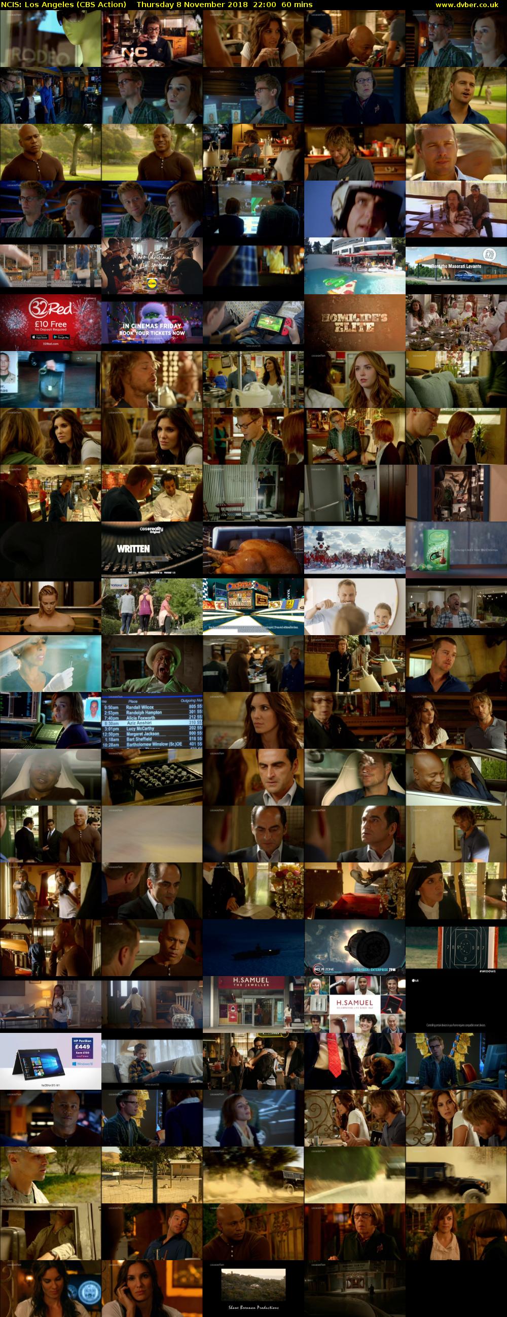NCIS: Los Angeles (CBS Action) Thursday 8 November 2018 22:00 - 23:00