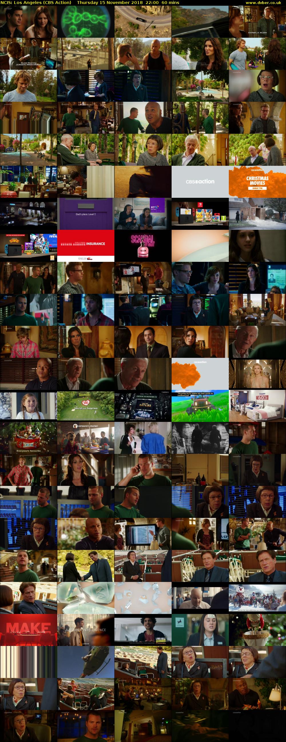 NCIS: Los Angeles (CBS Action) Thursday 15 November 2018 22:00 - 23:00