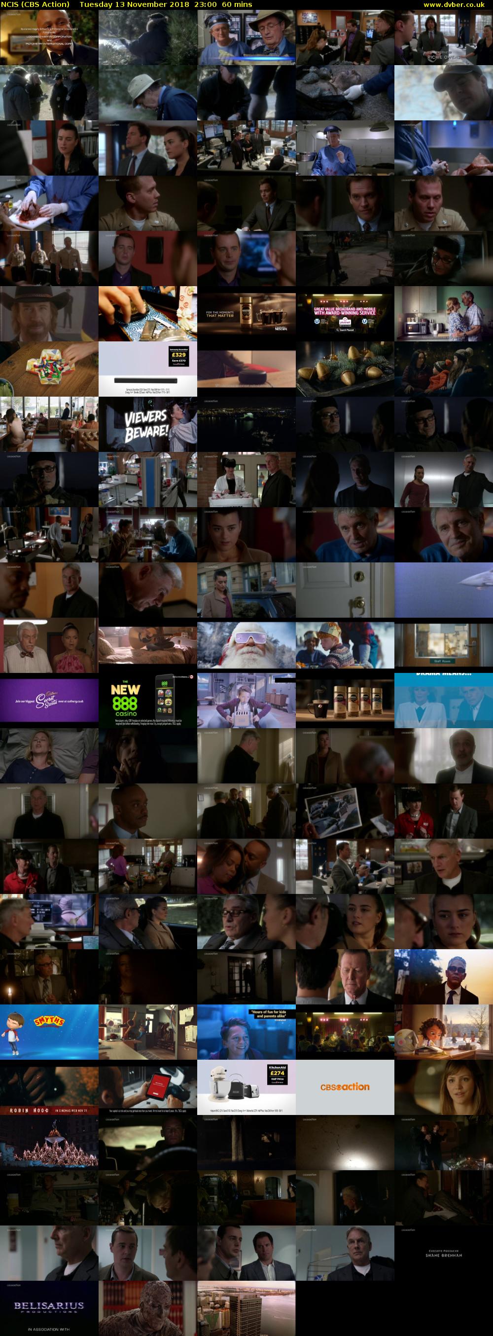 NCIS (CBS Action) Tuesday 13 November 2018 23:00 - 00:00