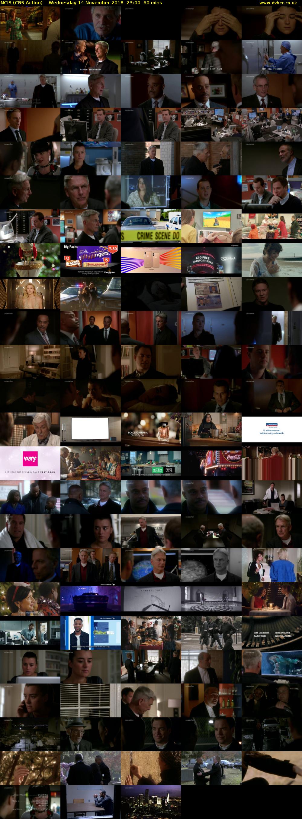 NCIS (CBS Action) Wednesday 14 November 2018 23:00 - 00:00