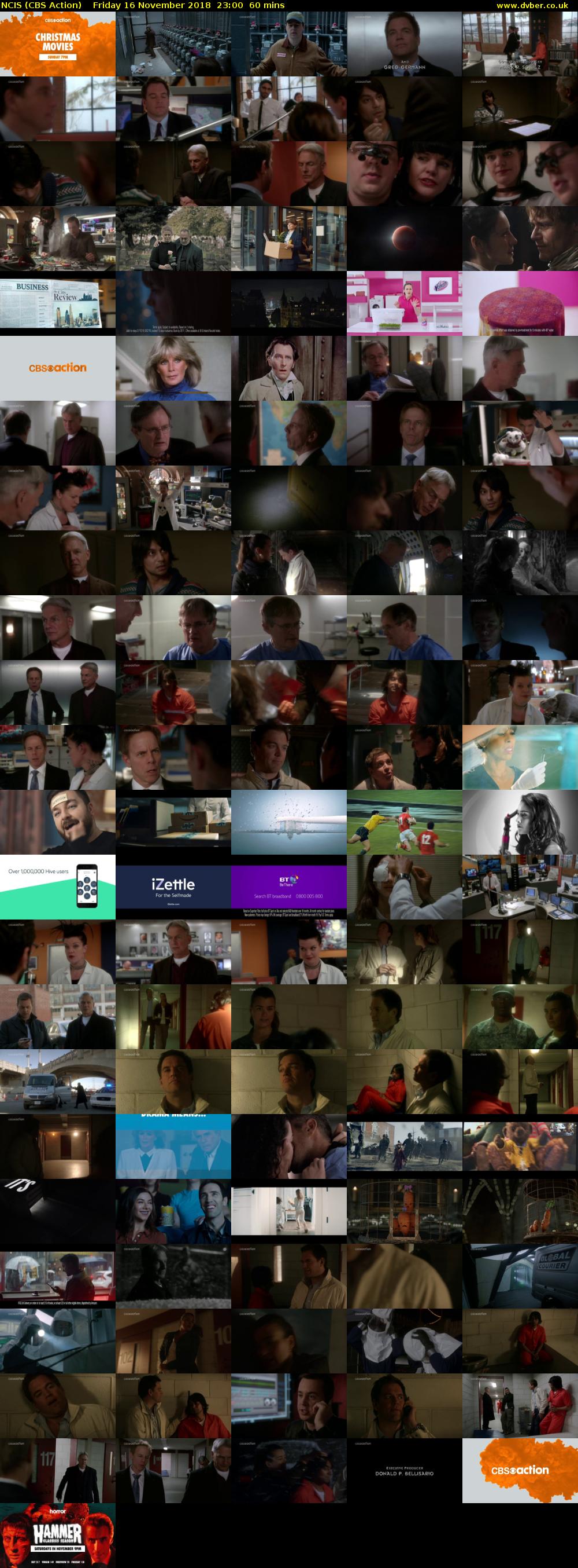 NCIS (CBS Action) Friday 16 November 2018 23:00 - 00:00