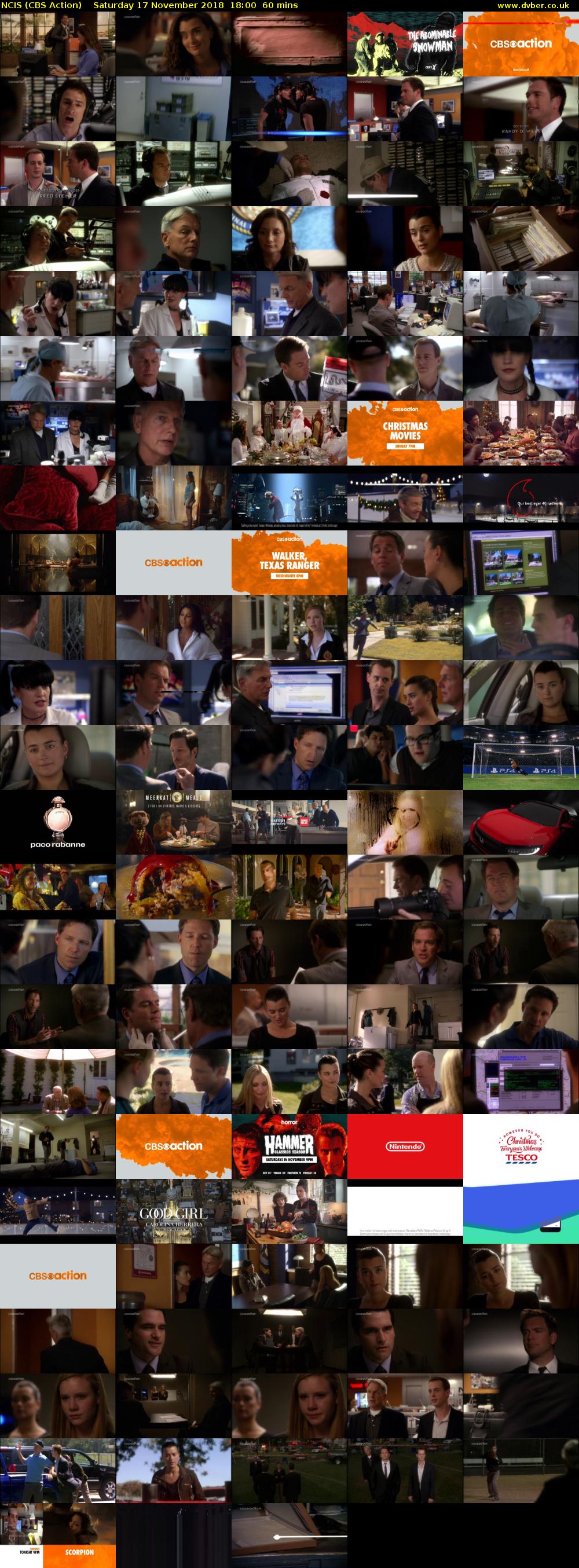 NCIS (CBS Action) Saturday 17 November 2018 18:00 - 19:00