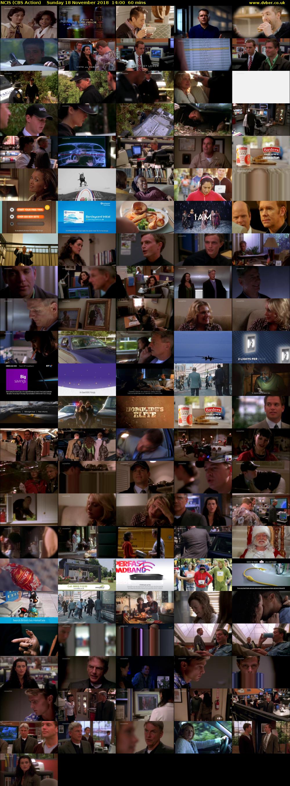 NCIS (CBS Action) Sunday 18 November 2018 14:00 - 15:00
