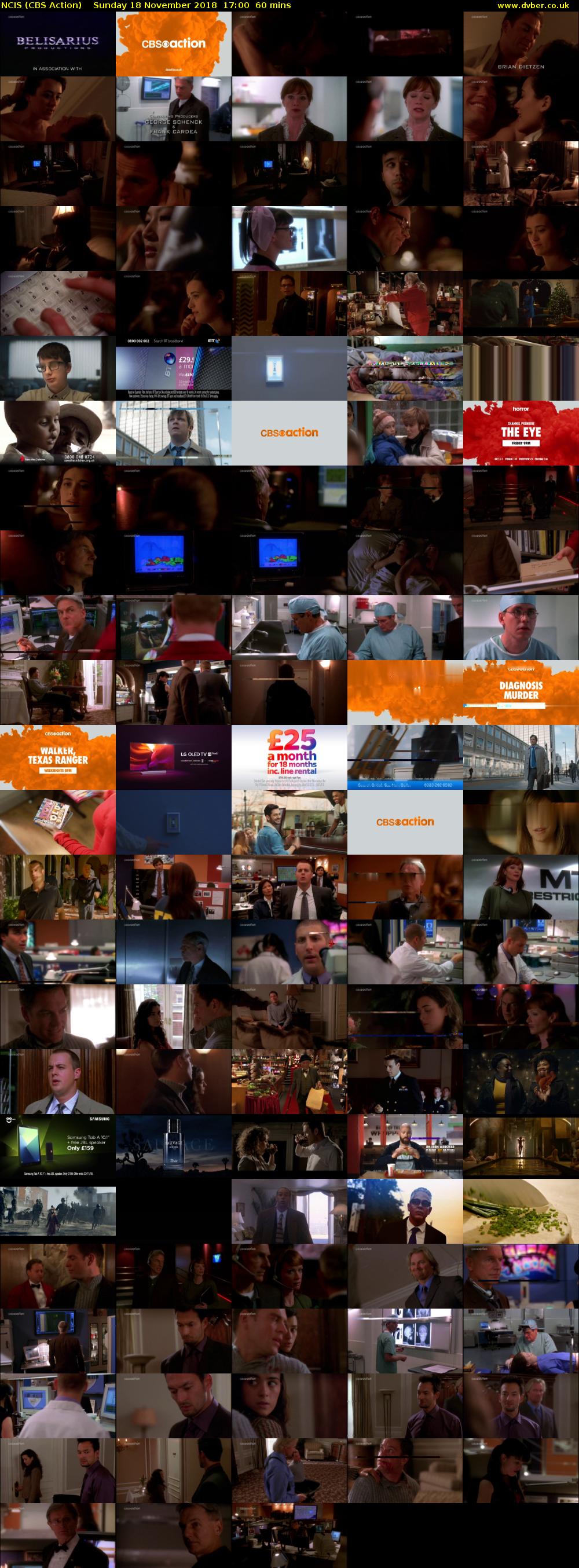 NCIS (CBS Action) Sunday 18 November 2018 17:00 - 18:00