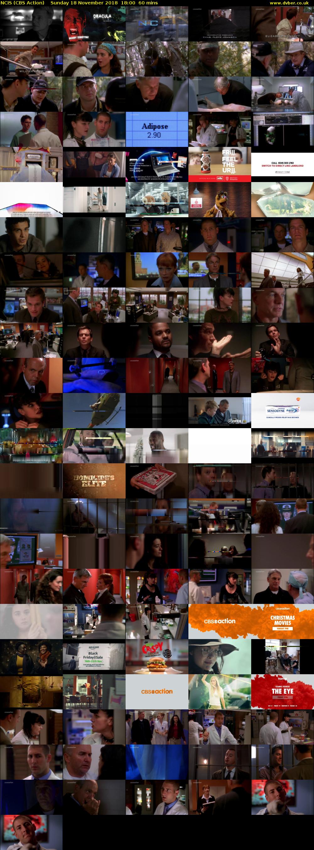 NCIS (CBS Action) Sunday 18 November 2018 18:00 - 19:00