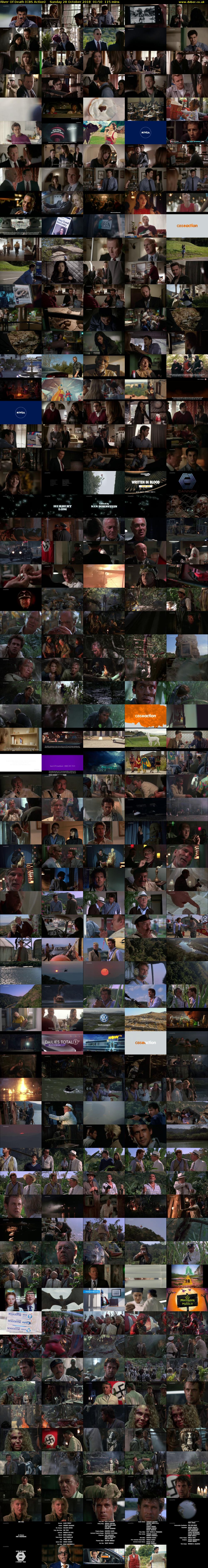 River Of Death (CBS Action) Sunday 28 October 2018 01:50 - 02:45