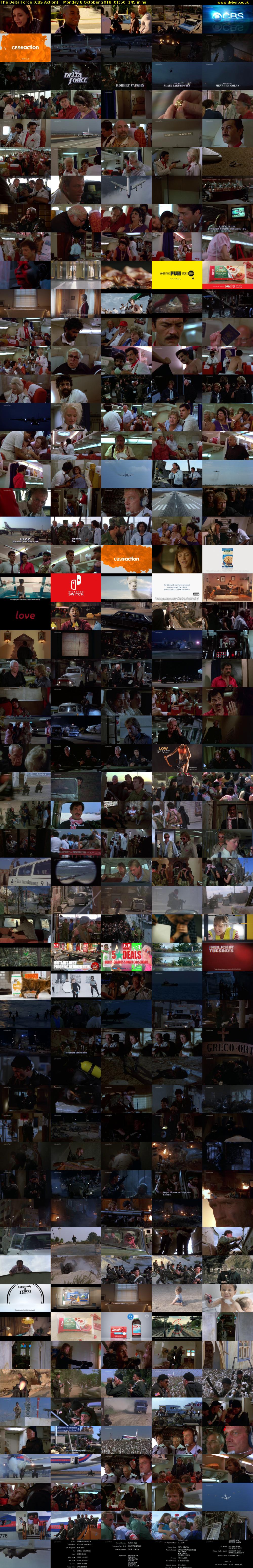 The Delta Force (CBS Action) Monday 8 October 2018 01:50 - 04:15