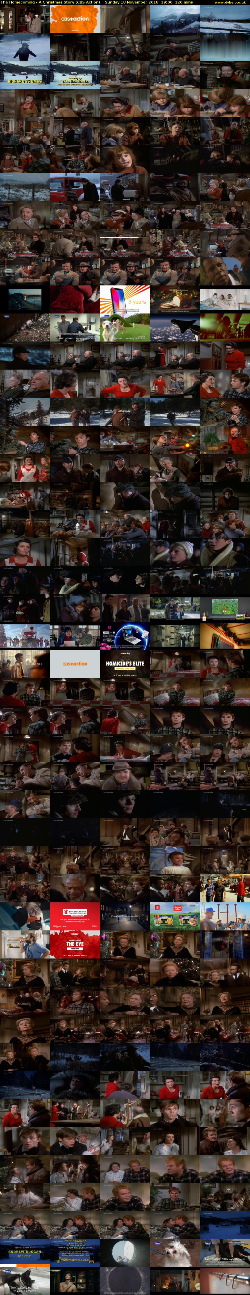 The Homecoming - A Christmas Story (CBS Action) Sunday 18 November 2018 19:00 - 21:00