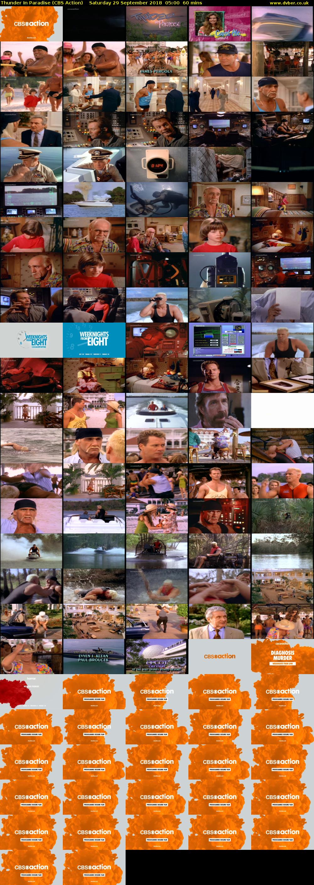Thunder In Paradise (CBS Action) Saturday 29 September 2018 05:00 - 06:00