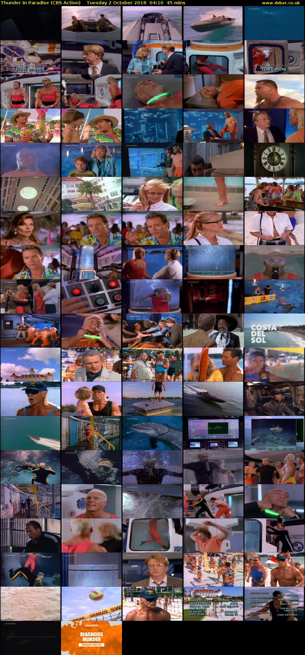 Thunder In Paradise (CBS Action) Tuesday 2 October 2018 04:10 - 04:55
