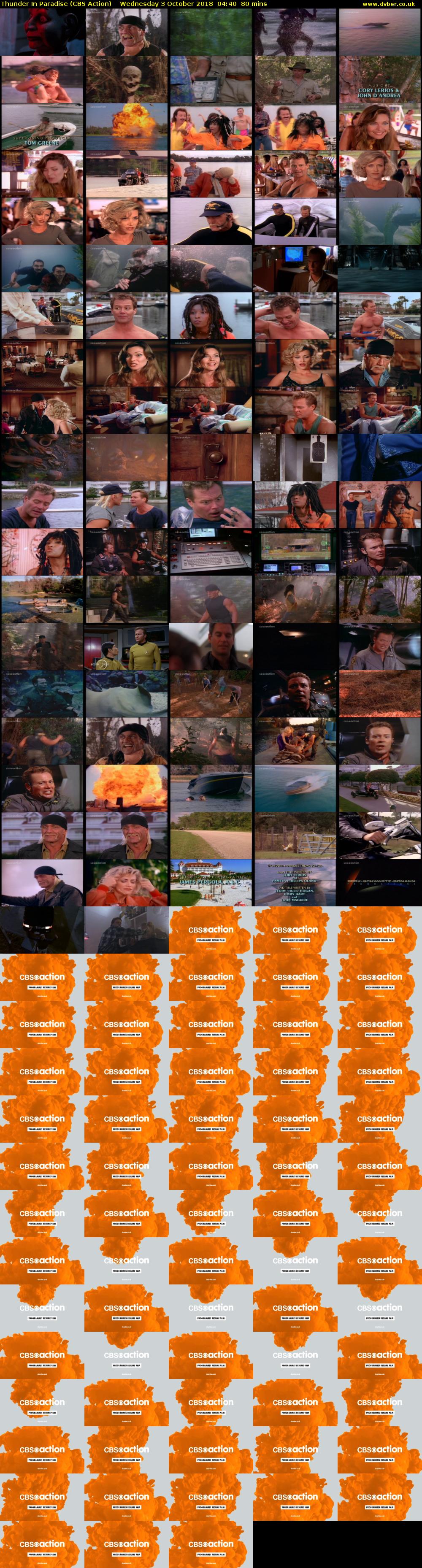 Thunder In Paradise (CBS Action) Wednesday 3 October 2018 04:40 - 06:00