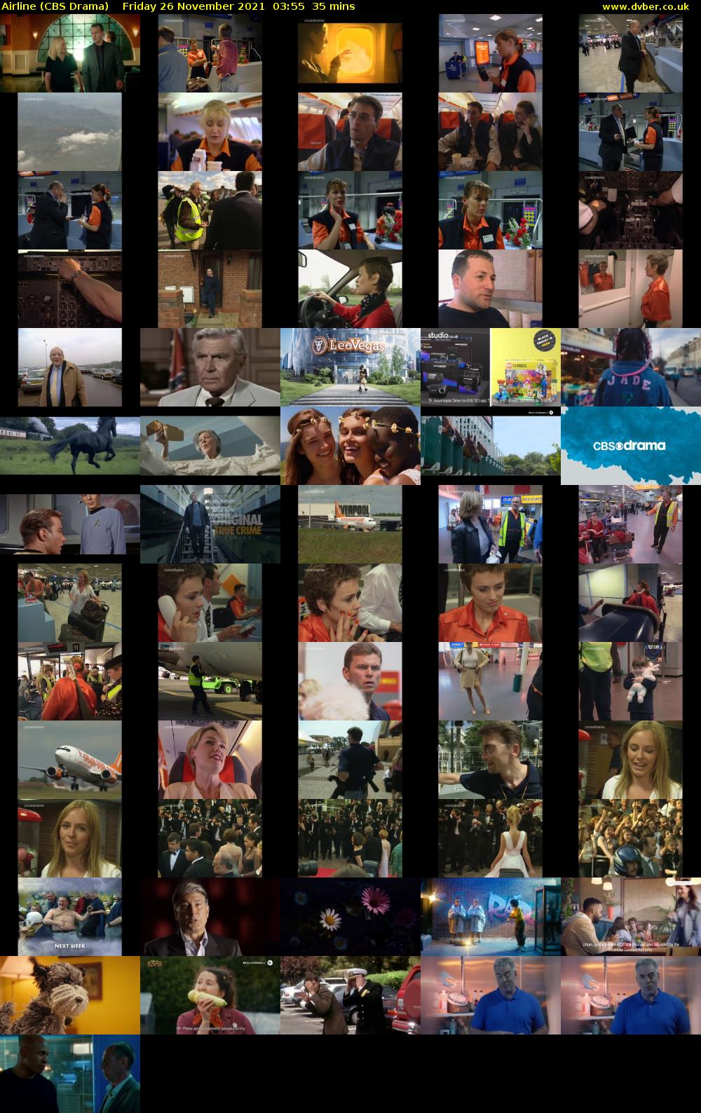 Airline (CBS Drama) Friday 26 November 2021 03:55 - 04:30