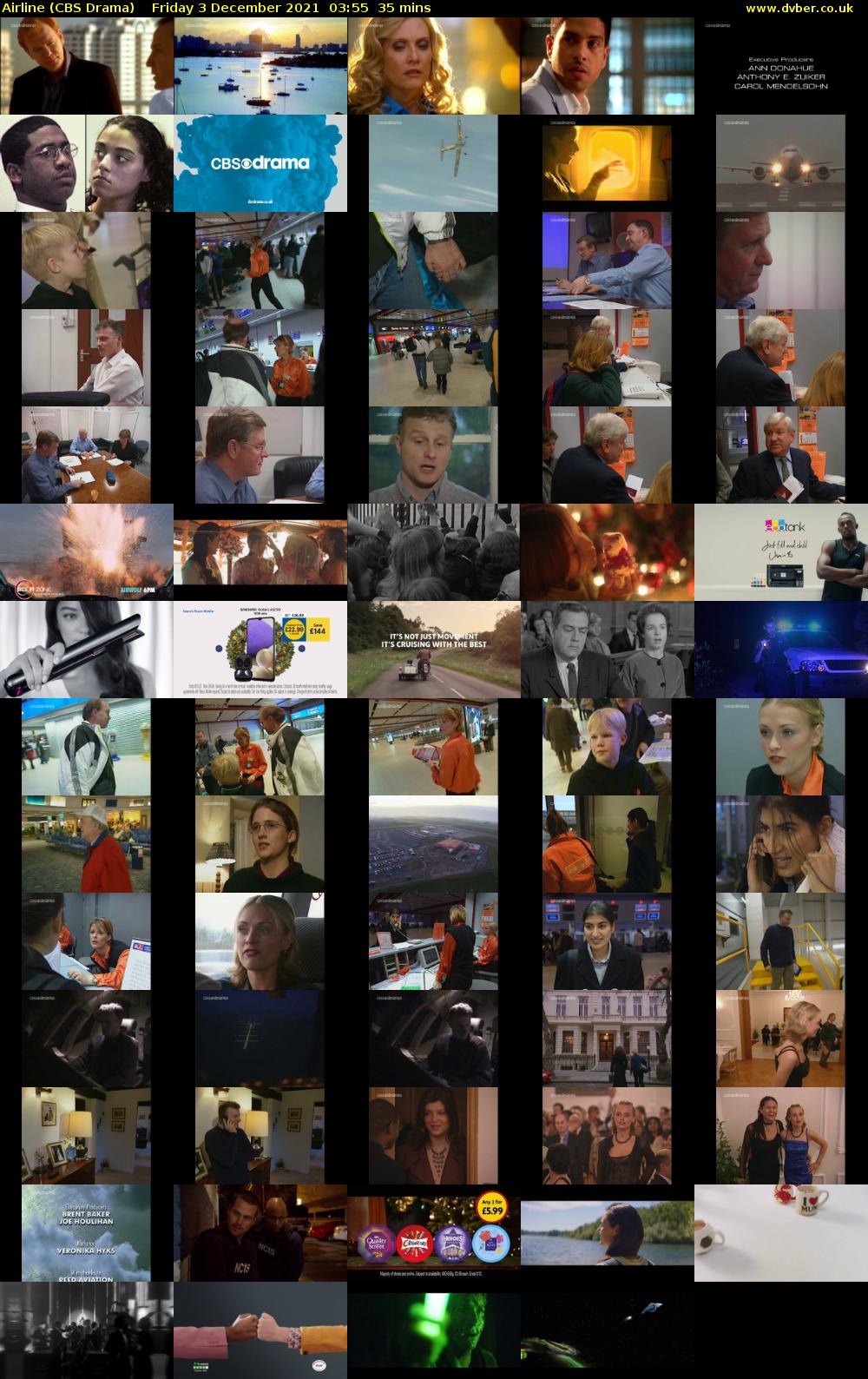 Airline (CBS Drama) Friday 3 December 2021 03:55 - 04:30