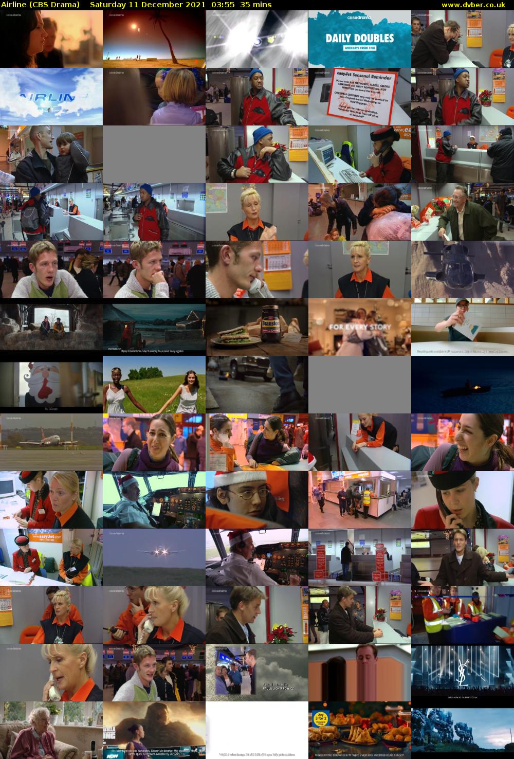 Airline (CBS Drama) Saturday 11 December 2021 03:55 - 04:30