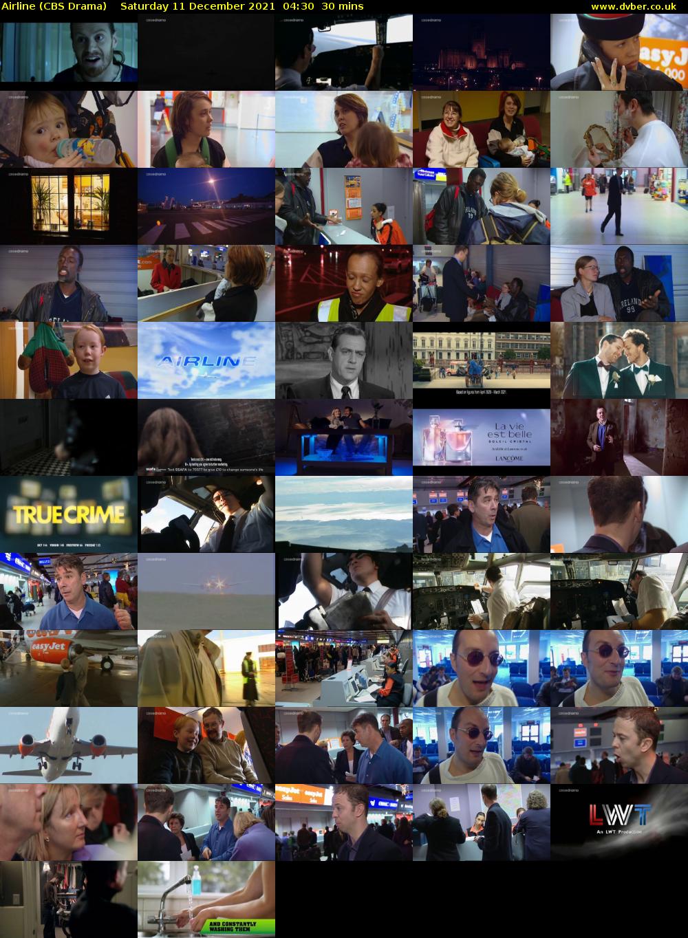 Airline (CBS Drama) Saturday 11 December 2021 04:30 - 05:00