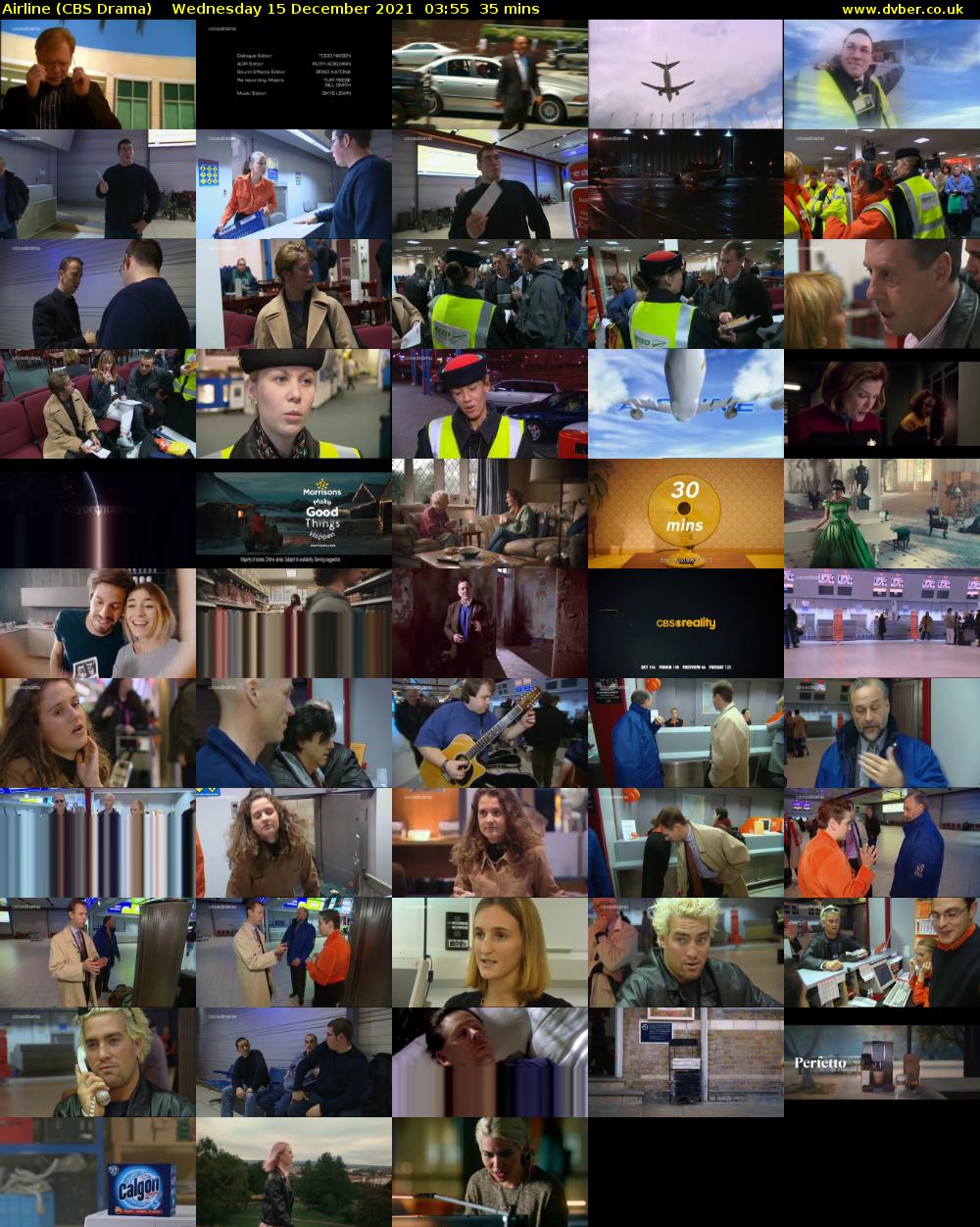 Airline (CBS Drama) Wednesday 15 December 2021 03:55 - 04:30