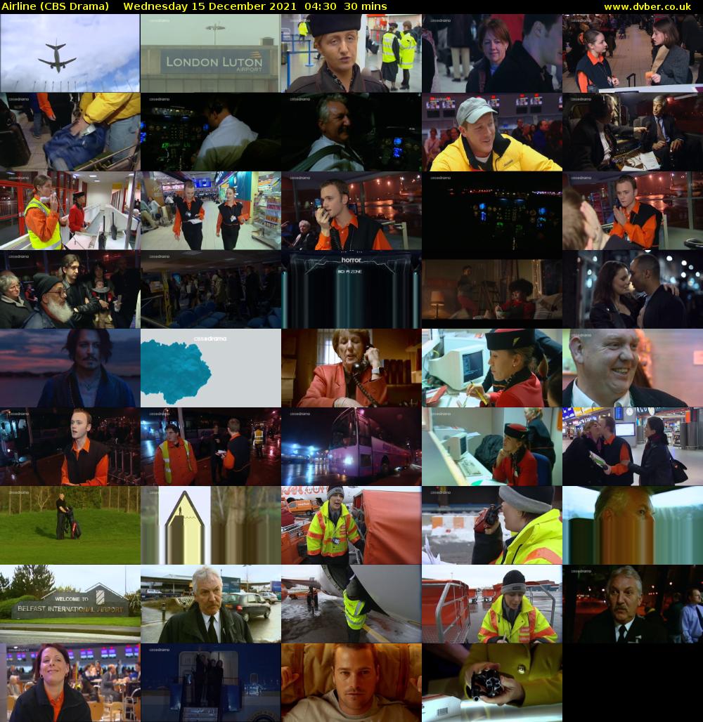 Airline (CBS Drama) Wednesday 15 December 2021 04:30 - 05:00