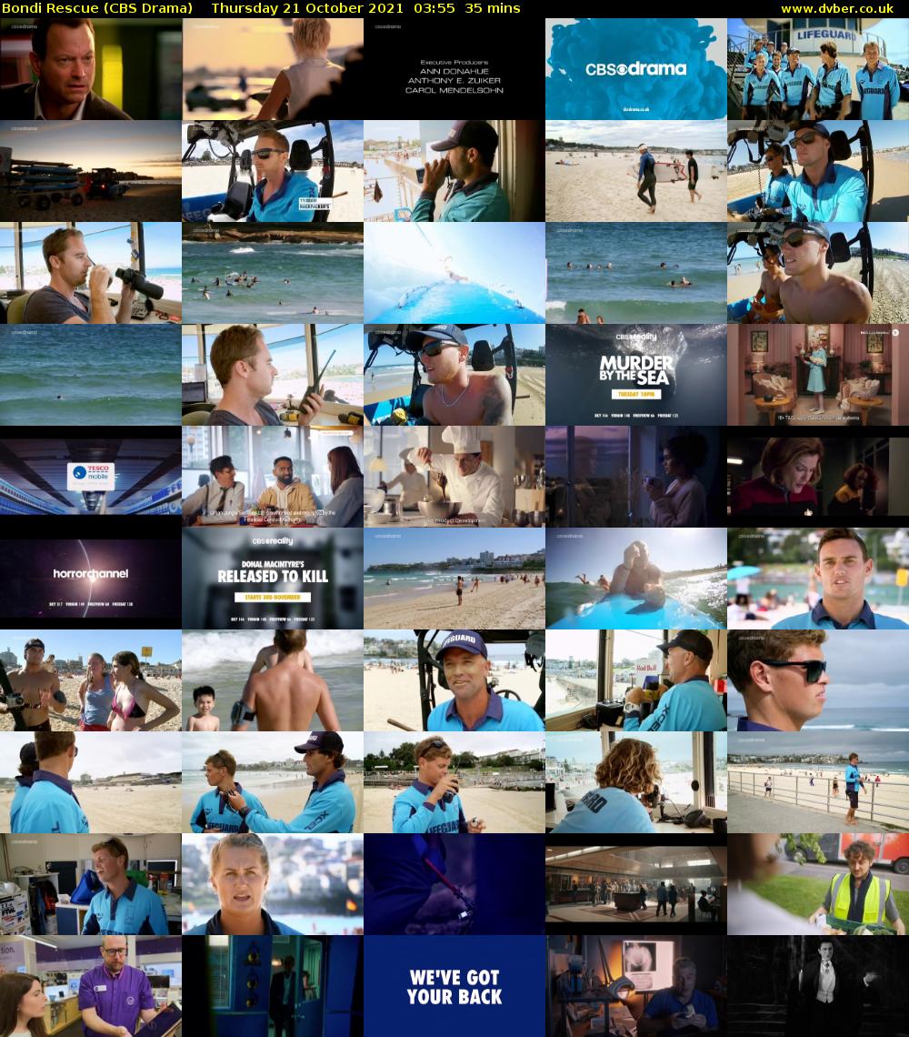 Bondi Rescue (CBS Drama) Thursday 21 October 2021 03:55 - 04:30